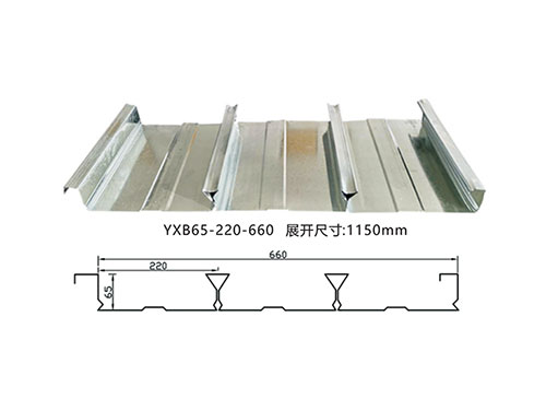 榆林YXB65-220-660闭口楼承板